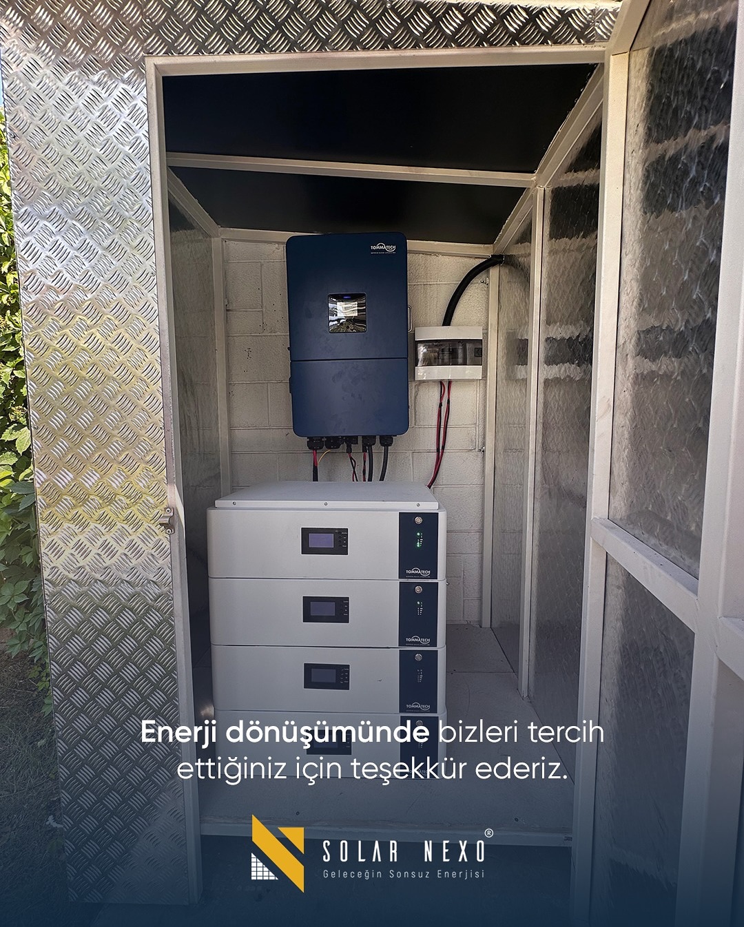Kemer 15 kW hybrid system